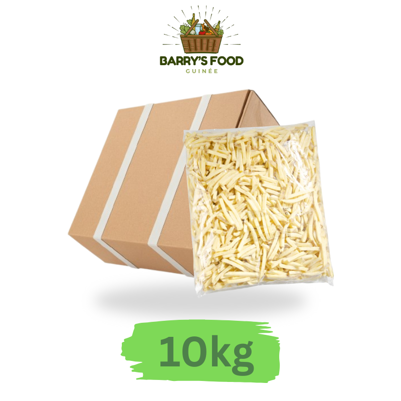 Frites Surgelées - Carton 10kg